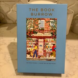 The Book Burrow 500 Piece Puzzle by HOBBRY brand